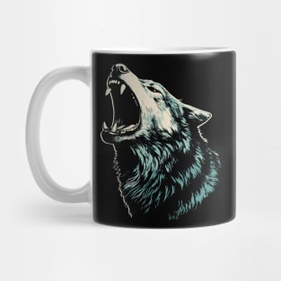 Wolf Head Mug